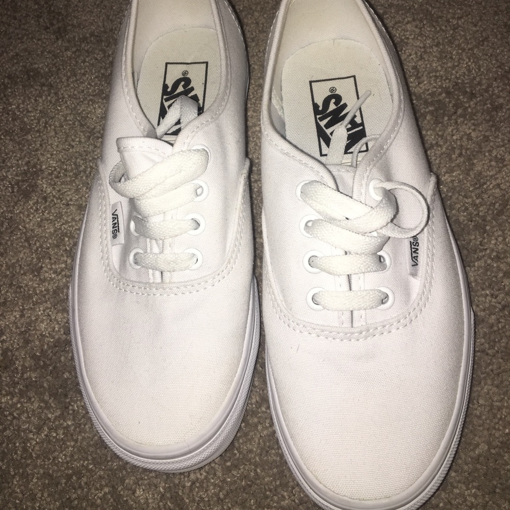 All white vans